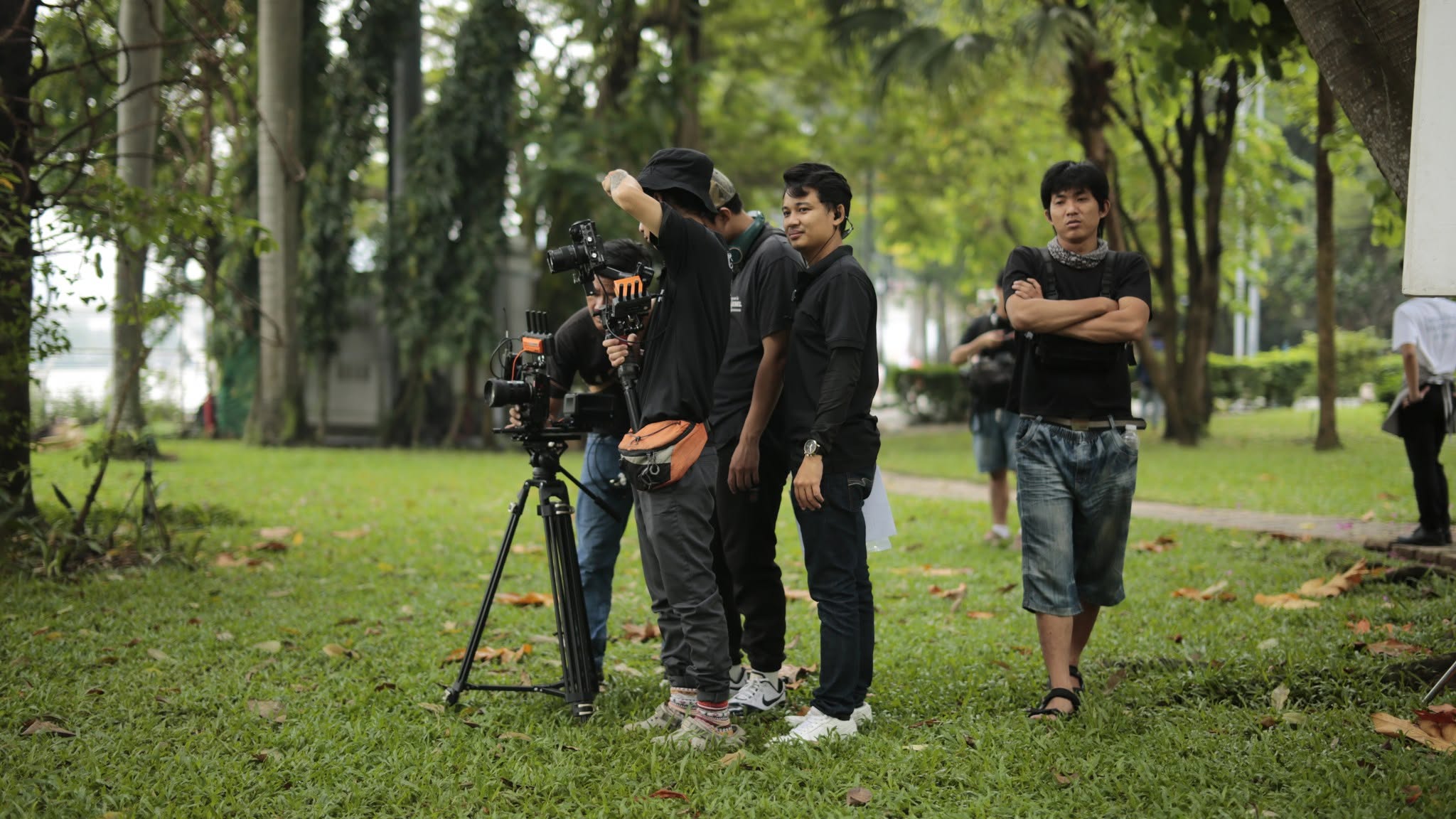 Thành viên đội ngũ Captains Town — camera operator