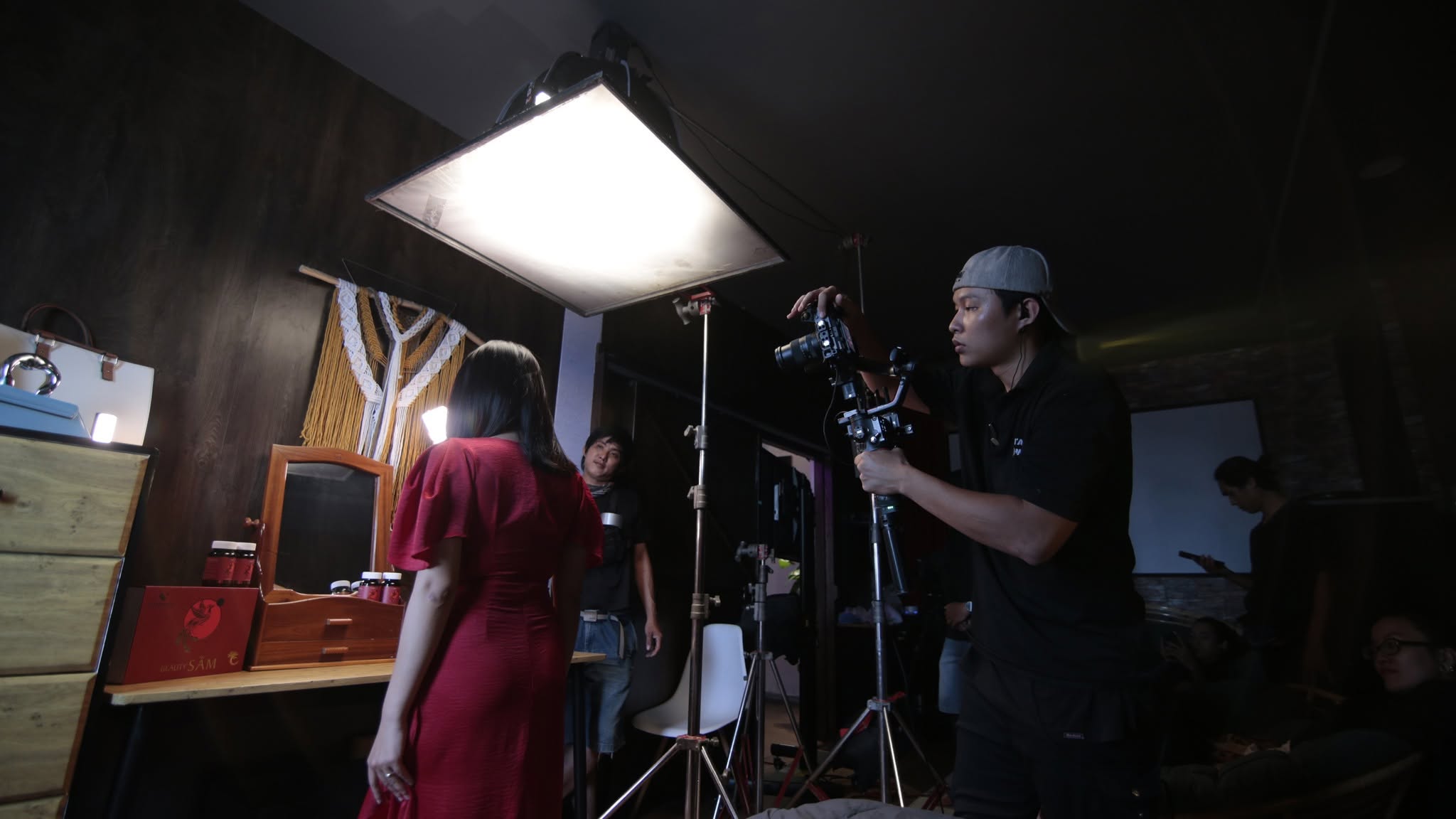 Thành viên đội ngũ Captains Town — cameraman